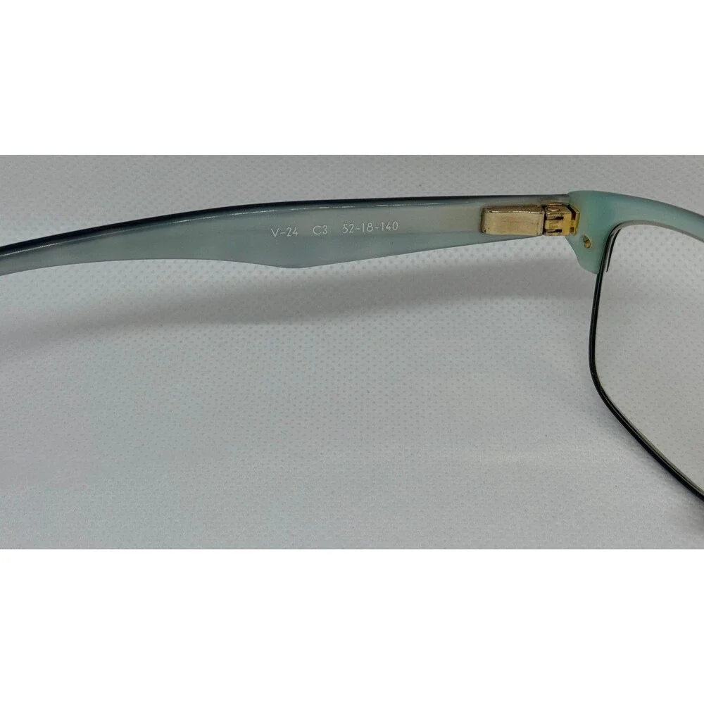 Scott Harris Vintage Europa V-24 Browline Eyeglasses 52-18-140 Tortoiseshell